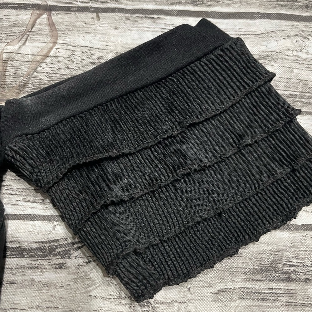 Womens small Glare little black dress sexy off the shoulder great condition mini - Picture 5 of 6